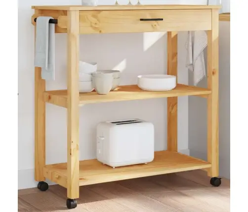Köögikäru "Monza", 84 X 40 X 88,5 cm Männipuit