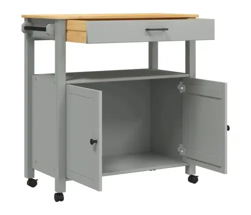 Köögikäru "Monza", 84 X 40 X 88,5 cm Männipuit