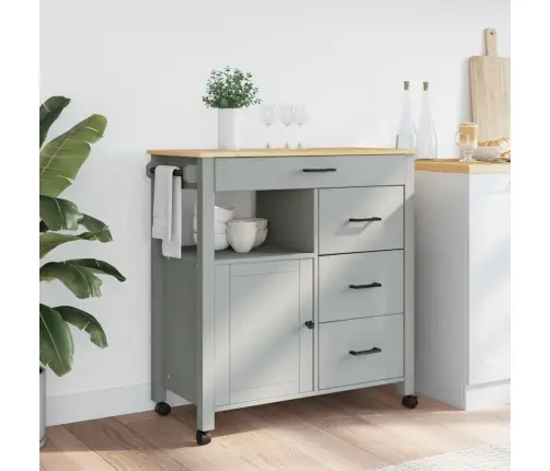 Köögikäru "Monza", 84 X 40 X 88,5 cm Männipuit