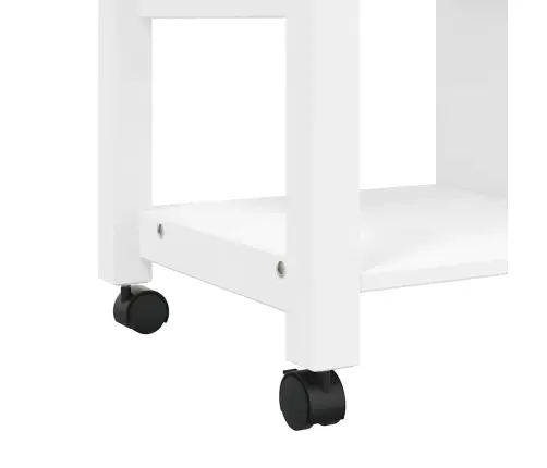 Virtuvės Vežimėlis Monza, 84X40X88,5cm Pušies Medienos Masyvas