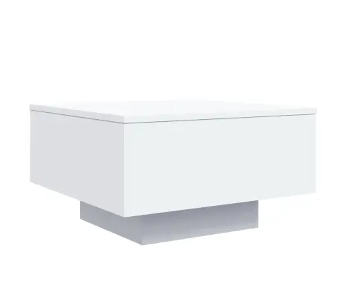 Kafijas Galdiņš, Balts, 55X55X31 Cm, Inženierijas Koks Vidaxl