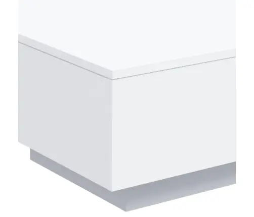 Kafijas Galdiņš, Balts, 55X55X31 Cm, Inženierijas Koks Vidaxl