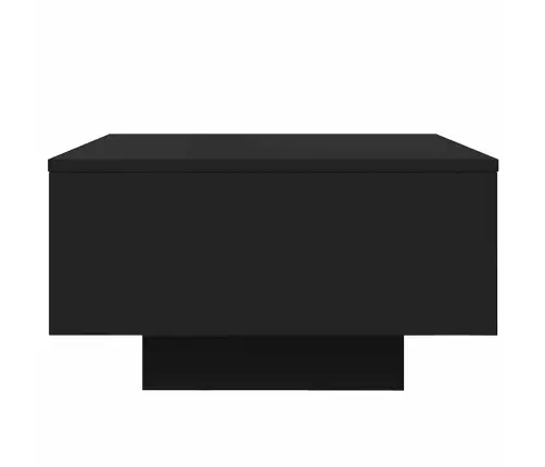 Kafijas Galdiņš, Melns, 55X55X31 Cm, Inženierijas Koks Vidaxl