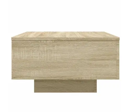 Kafijas Galdiņš, Ozolkoka Krāsā, 55X55X31 Cm, Skaidu Plāksne Vidaxl