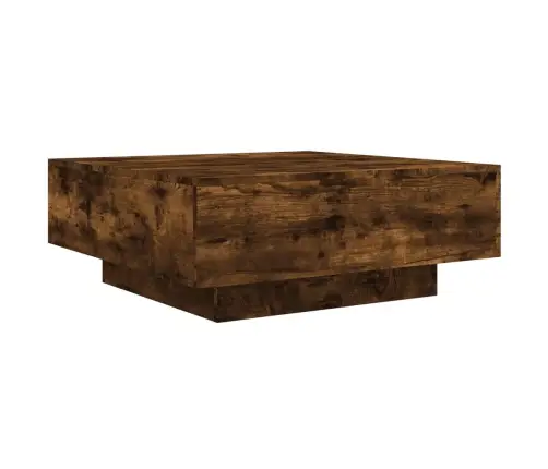 Kafijas Galdiņš, Ozolkoka Krāsā, 80X80X31 Cm, Skaidu Plāksne Vidaxl