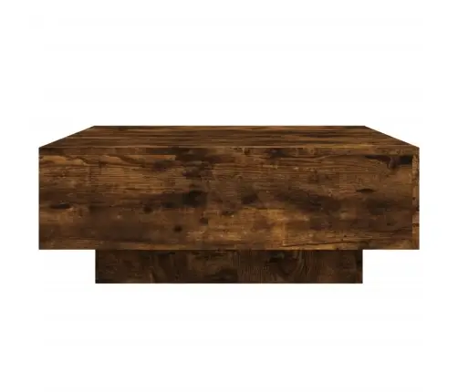 Kafijas Galdiņš, Ozolkoka Krāsā, 80X80X31 Cm, Skaidu Plāksne Vidaxl