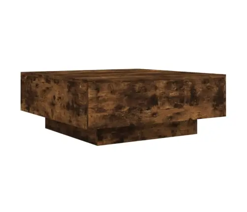 Kafijas Galdiņš, Ozolkoka Krāsā, 80X80X31 Cm, Skaidu Plāksne Vidaxl