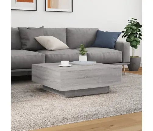 Kohvilaud, Hall Sonoma Tamm, 80 X 80 X 31 cm Tehispuit