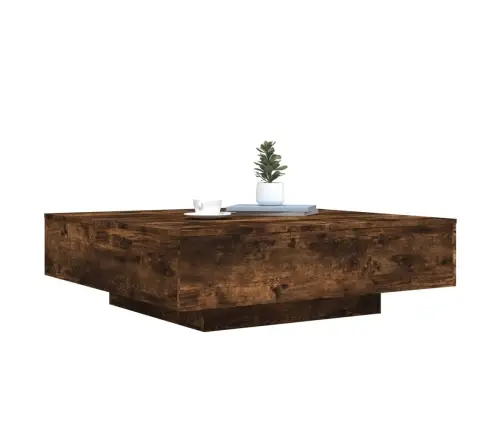 Kavos Staliukas, Dūminio Ąžuolo, 100X100X31cm Apdirbta Mediena