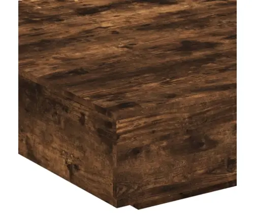 Kavos Staliukas, Dūminio Ąžuolo, 100X100X31cm Apdirbta Mediena