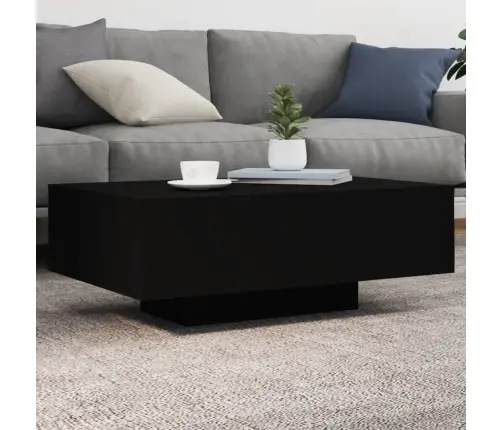Kohvilaud Led-Tuledega, Must, 85 X 55 X 31 Cm
