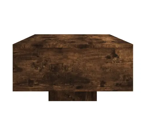 Kafijas Galdiņš Ar Led, Ozolkoka, 85X55X31 Cm Vidaxl
