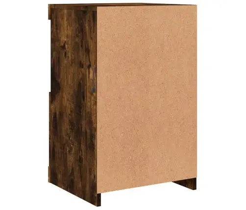 Külgkapp Led-Valgustusega, Suitsutatud Tamm, Tehispuit