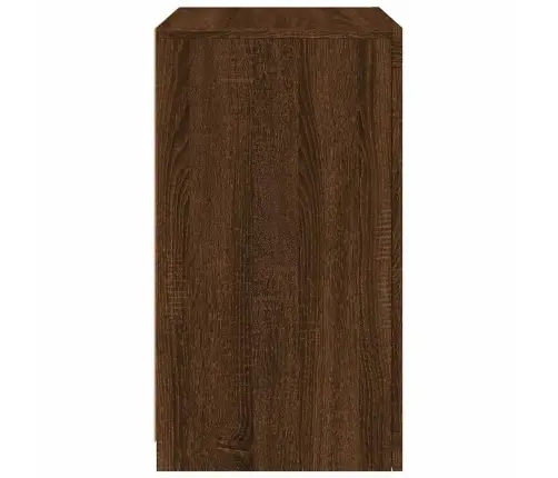 Külgkapp Led-Valgustusega, Pruun Tamm, Tehispuit