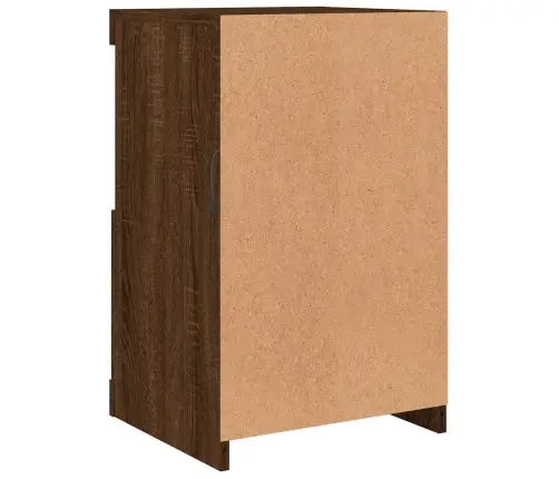 Külgkapp Led-Valgustusega, Pruun Tamm, Tehispuit