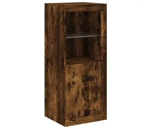 Kumode Ar Led Lampiņām, Ozolkoka Krāsa, 41X37X100 Cm Vidaxl Kumode Ar Led Lampiņām, Ozolkoka Krāsa, 41X37X100 Cm Vidaxl