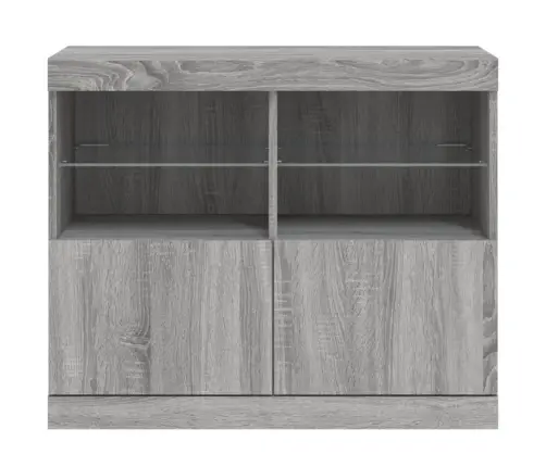 Puhvetkapp Led-Tuledega, Hall Sonoma Tamm, 81 X 37 X 67 Cm Puhvetkapp Led-Tuledega, Hall Sonoma Tamm, 81 X 37 X 67 Cm
