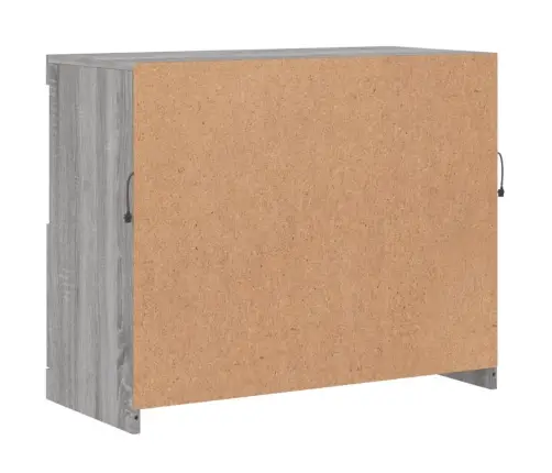 Puhvetkapp Led-Tuledega, Hall Sonoma Tamm, 81 X 37 X 67 Cm Puhvetkapp Led-Tuledega, Hall Sonoma Tamm, 81 X 37 X 67 Cm