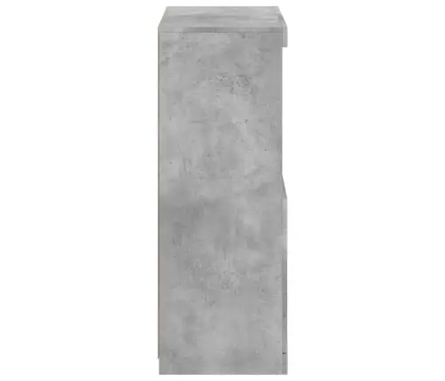 Kumode Ar Led Lampiņām, Betona Pelēka, 60,5X37X100 Cm Vidaxl Kumode Ar Led Lampiņām, Betona Pelēka, 60,5X37X100 Cm Vidaxl