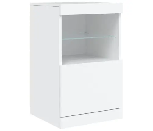 Kumode Ar Led Lampiņām, Balta, 41X37X67 Cm Vidaxl Kumode Ar Led Lampiņām, Balta, 41X37X67 Cm Vidaxl