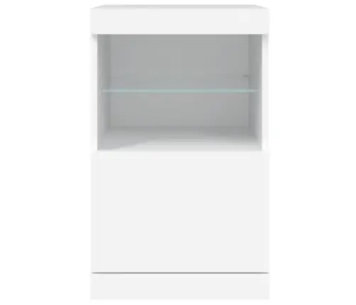 Kumode Ar Led Lampiņām, Balta, 41X37X67 Cm Vidaxl Kumode Ar Led Lampiņām, Balta, 41X37X67 Cm Vidaxl