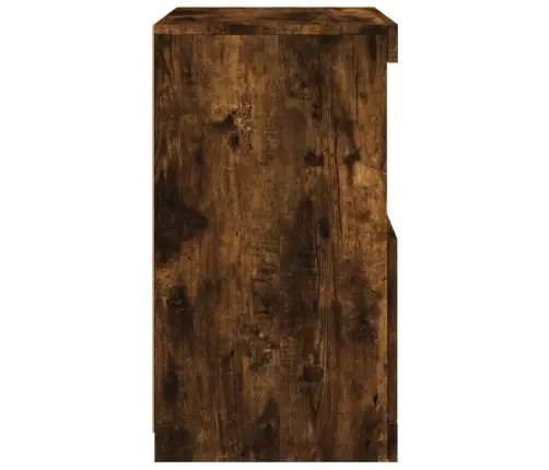 Puhvetkapp Led-Tuledega, Suitsutatud Tamm, 41 X 37 X 67 Cm