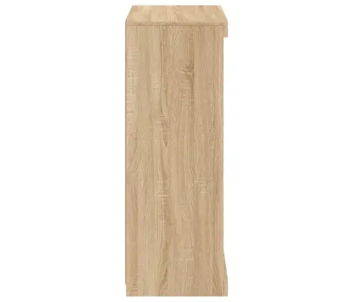 Šoninė Spintelė Su Led Lemputėmis, Ąžuolo, 60,5X37X100Cm