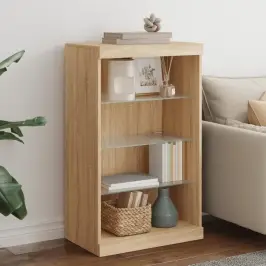 Puhvetkapp Led-Tuledega, Sonoma Tamm, 60,5 X 37 X 100 Cm