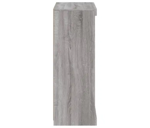 Kumode Ar Led Lampiņām, Pelēka Ozolkoka Krāsa, 60,5X37X100 Cm Vidaxl Kumode Ar Led Lampiņām, Pelēka Ozolkoka Krāsa, 60,5X37X100 Cm Vidaxl