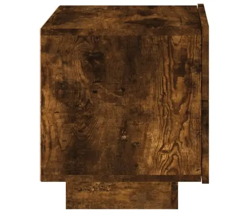 Naktsskapītis Ar Led Lampiņām, Ozolkoka Krāsa, 70X36X40,5 Cm Vidaxl Naktsskapītis Ar Led Lampiņām, Ozolkoka Krāsa, 70X36X40,5 Cm Vidaxl