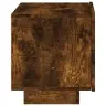 Naktsskapītis Ar Led Lampiņām, Ozolkoka Krāsa, 70X36X40,5 Cm Vidaxl Naktsskapītis Ar Led Lampiņām, Ozolkoka Krāsa, 70X36X40,5 Cm Vidaxl