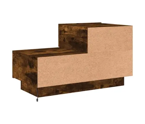 Naktsskapītis Ar Led Lampiņām, Ozolkoka Krāsa, 70X36X40,5 Cm Vidaxl Naktsskapītis Ar Led Lampiņām, Ozolkoka Krāsa, 70X36X40,5 Cm Vidaxl