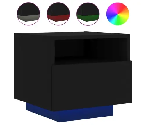 Öökapp Led-Tuledega, Must, 40 X 39 X 37 Cm