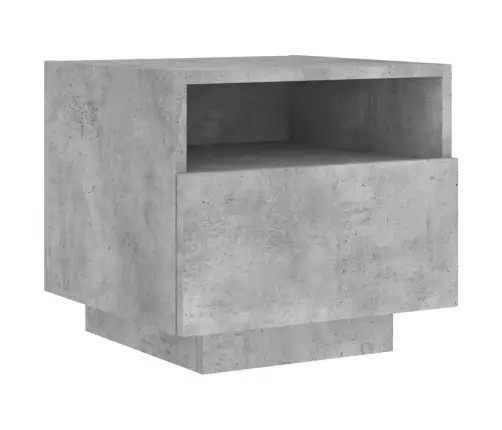 Öökapid Led-Tuledega 2 Tk, Betoonhall, 40 X 39 X 37 Cm