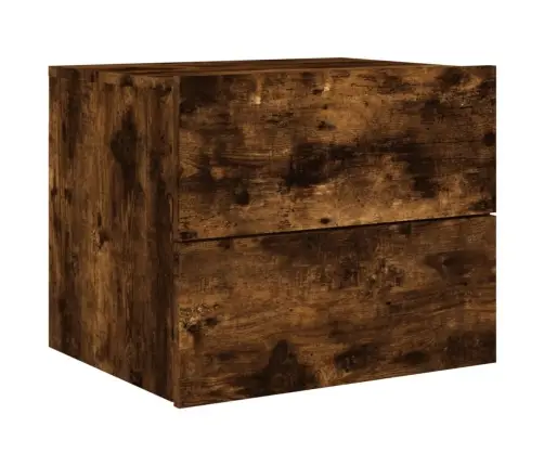 Sienas Naktsskapītis Ar Led Apgaismojumu, Ozola Krāsa Vidaxl Sienas Naktsskapītis Ar Led Apgaismojumu, Ozola Krāsa Vidaxl