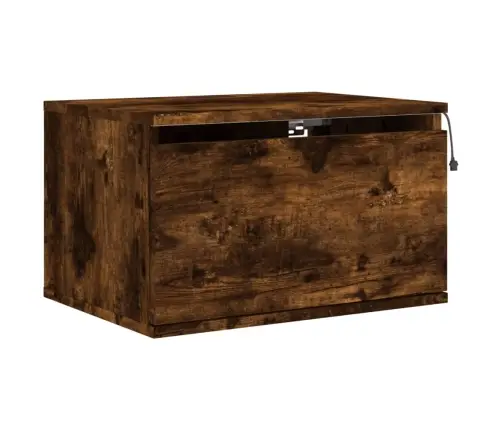 Sienas Naktsskapīši Ar Led Apgaismojumu, 2 Gab., Ozola Krāsa Vidaxl Sienas Naktsskapīši Ar Led Apgaismojumu, 2 Gab., Ozola Krāsa Vidaxl