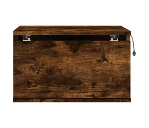 Sienas Naktsskapīši Ar Led Apgaismojumu, 2 Gab., Ozola Krāsa Vidaxl Sienas Naktsskapīši Ar Led Apgaismojumu, 2 Gab., Ozola Krāsa Vidaxl