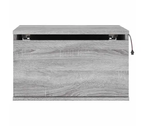 Seinale Kinnitatav Öökapp Led-Tuledega, Hall Sonoma Tamm