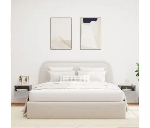 Teleri Seinakapid 2 Tk, Hall Sonoma, 40 X 30 X 30 cm Tehispuit