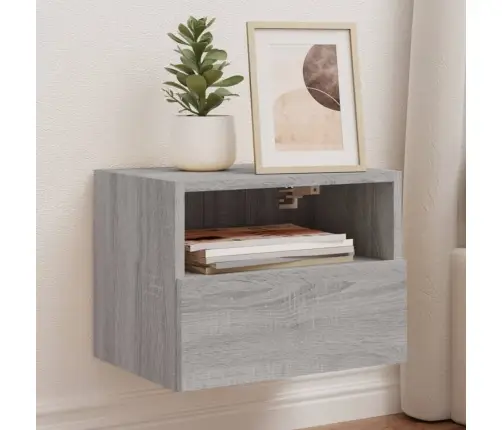 Teleri Seinakapid 2 Tk, Hall Sonoma, 40 X 30 X 30 cm Tehispuit