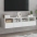 Tv Sienas Skapji, 2 Gab., Balts, 60X30X30 Cm, Inženierijas Koks Vidaxl