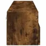 Teleri Seinakapid 2 Tk, Suitsutamm, 60 X 30 X 30 cm Tehispuit