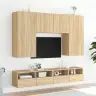 Tv Skapīši, 2 Gab., Ozolkoka, 80X30X30 Cm, Inženierijas Koks Vidaxl Tv Skapīši, 2 Gab., Ozolkoka, 80X30X30 Cm, Inženierijas Koks Vidaxl
