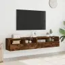 Tv Skapīši, 2 Gab., Koka Krāsa, 80X30X30 Cm, Inženierijas Koks Vidaxl