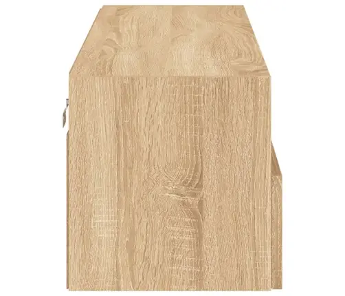 Teleri Seinakapp, Sonoma Tamm, 100 X 30 X 30 cm Tehispuit