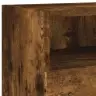Tv Sienas Skapītis, Ozolkoka, 100X30X30 Cm, Inženierijas Koks Vidaxl