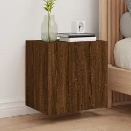Tv Sienas Skapītis, Brūns, 40,5X30X40 Cm, Inženierijas Koks Vidaxl