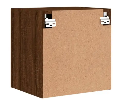 Teleri Seinakapid 2 Tk, Pruun Tamm, 40,5X30X40 cm Tehispuit