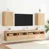 Tv Sienas Skapītis, Ozola, 40,5X30X60 Cm, Inženierijas Koks Vidaxl