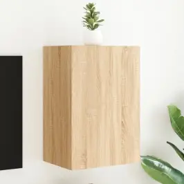 Tv Sienas Skapītis, Ozola, 40,5X30X60 Cm, Inženierijas Koks Vidaxl